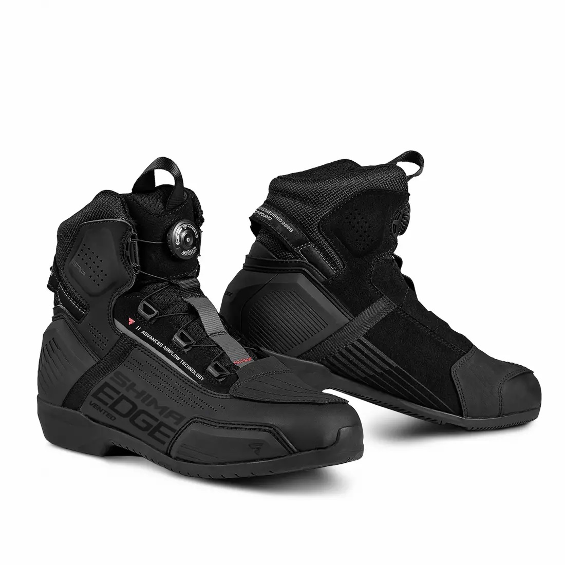 Чоловіче мотовзуття SHIMA EDGE VENTED BLACK